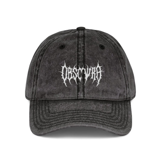 CATACLYSM / Distressed Gestickte Vintage Cap